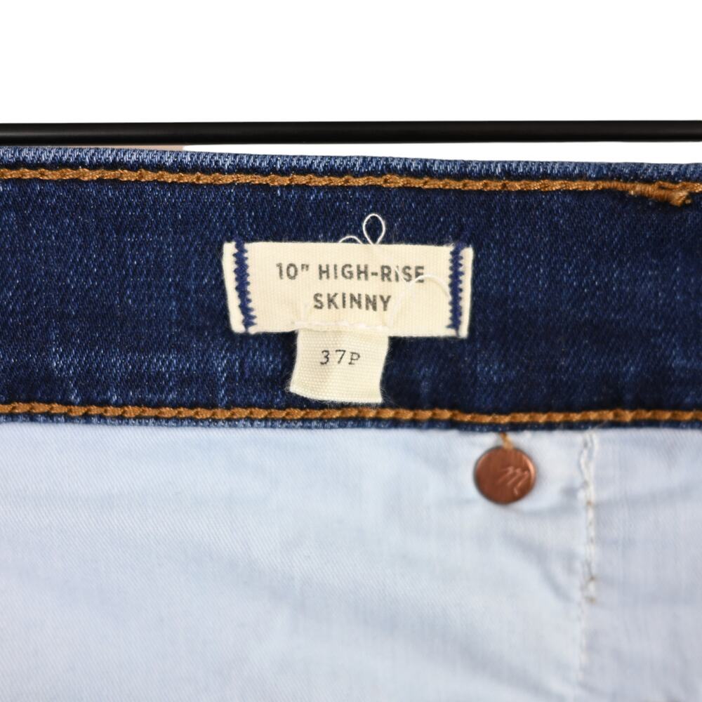 Madewell 10" High Rise Skinny Jean, size 37P - Picture 10 of 11